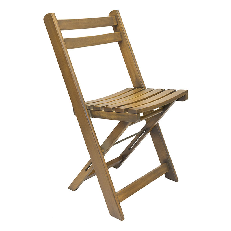 Beech Wood Antique Wash Folding Chair-1-Rosetone
