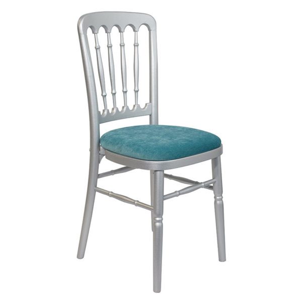 Premium Silver Bentwood Chair -Rosetone
