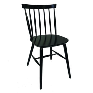 Luna Side Chair Black 1 - Rosetone