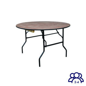 Round Folding Table 3ft 2 - Rosetone