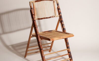 Introducing Our New Bamboo Folding Chairs – Perfect for Your Summer Events!